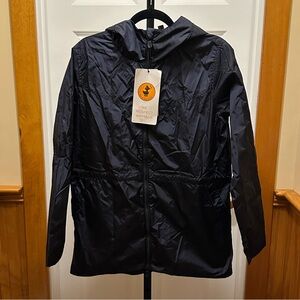 SAVE THE DUCK women’s Juno Black Hooded Jacket